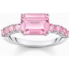 Thomas Sabo TR2451-051-9-56 Silver solitaire ring w. pink-coloured stones