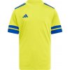 Chlapčenský dres adidas, SQUADRA 25 JERSEY žltá,modrá 116