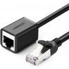 Ugreen NW112 Extension predlžovací kábel RJ45 Cat 6 FTP 2m, čierny (NW112 11281)