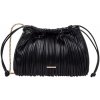 Calvin Klein Jeans Tašky DRAWSTRING PLISSE CROSSBODY LV04F3076G Čierna