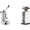 La Pavoni Stradivari Lusso + Eureka Mignon Libra, CR white