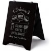 Jansen Display Kriedové reklamné áčko Grab & Grip A2 450 x 624 mm