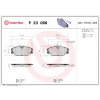 BREMBO Sada brzdových platničiek kotúčovej brzdy P23066
