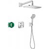 Hansgrohe Croma E - Sprchový set 280, s termostatom Ecostat S pod omietku, chróm 27953000