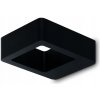 Záhradné nástenné svietidlo Kwazar Luminaire čierne s integrovaným LED zdrojom 5 W