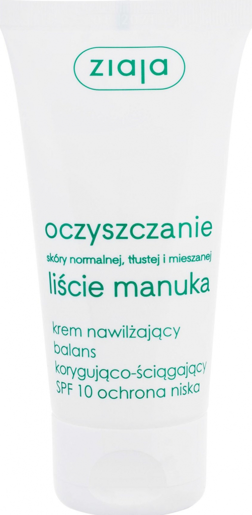 Ziaja Manuka Tree SPF 10 denný pleťový krém 50 ml