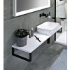 Sapho Plato doska Rockstone 120 x 2,4 x 36 cm biela matná PL126-0101