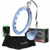 Sada masážní hula hoop HMS HHM15 modrá se závažím, magnety a počítadlem a zeštíhlujícího pásu BR163 PLUS SIZE
