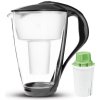 Prémiová filtračná kanvica GLASS Ion Pitcher Grafit