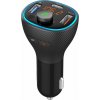 Auto FM MP3 vysílač s BT funkcí, USB LCD FM-73 QC3.0
