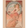 ZUTY Maľovanie podľa čísel - MALIARSTVO (ALFONS MUCHA) Rámovanie: bez rámu a bez vypnutia plátna, Rozmer: 40x50 cm