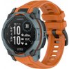 VSETKONAMOBIL 104656 SILICONE Vymeniteľný remienok pre Garmin Instinct 3 50mm oranžový