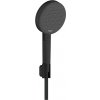 Hansgrohe Raindance Alive Select S - Súprava so sprchovým držiakom 125 3jet EcoSmart, so sprchovou hadicou Designflex 1600 mm, čierna matná 24611670