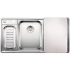 Blanco AXIS III 6 S-IF nerez hodvábný lesk drez vľavo