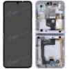 LCD displej Samsung Galaxy Z Flip 4 5G (F721) vnútorný strieborný Originál