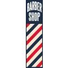 Ceduľa Barbet Shop - 40cm x 10cm Plechová tabuľa