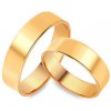 iZlato Forever Zlaté hladké svadobné obrúčky, šírka 5 mm SKOB006-5
