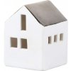 räder Porcelánový mini LED lampáš Large House