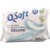 Q Soft Deluxe Sensitive vlhčený 60 ks