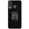 Picasee silikónový prehľadný obal pre Huawei P30 Lite - EMERGENCY