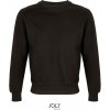 SOL'S | Columbia, Unisex mikina, čierna, 3XL