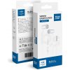 Slúchadlá Blue Star Wire Earphones Jack 3,5 mm With Microphone Pa-E67 1,2 M White