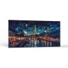 Mesto Parížska nočná obloha | Obrazy Vintessia Rozmery panoráma: 60x120
