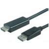 kábel PremiumCord DisplayPort 1.2 na HDMI 2.0, 2m