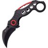 MTECH Zatvárací nôž Karambit Linerlock - čierny/červený (MT529BK)