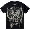 BRANDIT tričko Motörhead T-Shirt Warpig Print Čierna Veľkosť: M