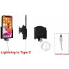 Brodit držiak do auta pre Apple iPhone 11 Pro v zamatovej farbe, bez puzdra, s priechodkou pre Lightning kábel 714161