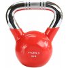 Kettlebell s chromovaným úchopem HMS KTC 8 kg červený