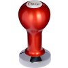 Buna café tamper, kov, červený, SP, 51 mm, nerez lesk, plochý