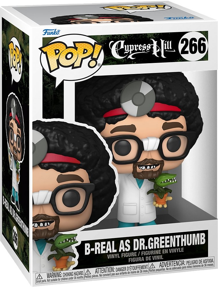 Funko Pop! 266 Cypress Hill B-Real As Dr.Greenthumb
