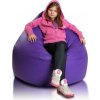 Sedací vak malá guľa fialová EMI