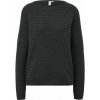s.Oliver Dámsky sveter QS KNITTED PULLOVER NOOS čierna