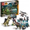 LEGO Jurassic World Stavebnica Útok giganotosaura a therizinosaurusa 76949