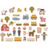 Bigjigs Toys magnetky farma
