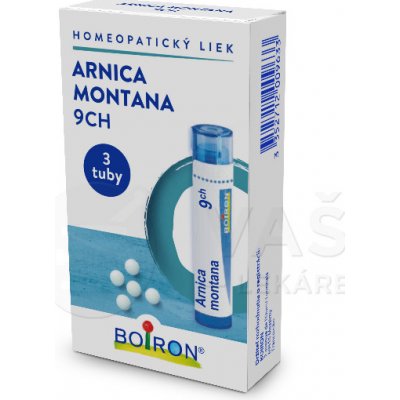 Boiron Arnica Montana CH9 (Triopack) 3x4 g homeopatických granúl v tube