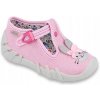 Befado detské papuče Sponky ružové veľkosť 26