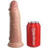 King Cock Elite - Realistic Dildo Vibrating & Silicone 20.3 cm