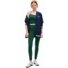 Dámske legíny GAP, POWER FULL LEGGING V2 tmavo zelená,čierna M