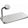 Bezdrôtová nabíjačka Zens Dual+Watch Aluminium Wireless Charger White (ZEDC05W)