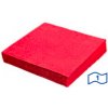 Wimex Obrúsok 1V červený 33x33cm 100ks