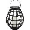 LED lampa solárna Lantern KOGE hnedá IP44 kovová