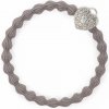 By Eloise London Silver Bling Heart Lock farba Cloudy Grey