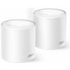 TP-Link Deco X10(2-pack) AX1500 Whole Home Mesh Wi-Fi 6 System, 300 Mbps 2.4GHz + 1201 Mbps 5GHz, 2x GLAN