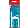 Faber Castell Grafitová ceruzka Jumbo Grip Set, 3 ks tyrkysová