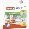 Tesa Tesamoll E Profil Tesniaca páska na dvere a okná 9 mm x 6 m biela