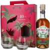 Naga Rum 10 Y.O. Siam Edition 0,7l 40% (darčekové balenie 2 poháriky)